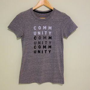 Aritzia Community Grey Graphic T-Shirt